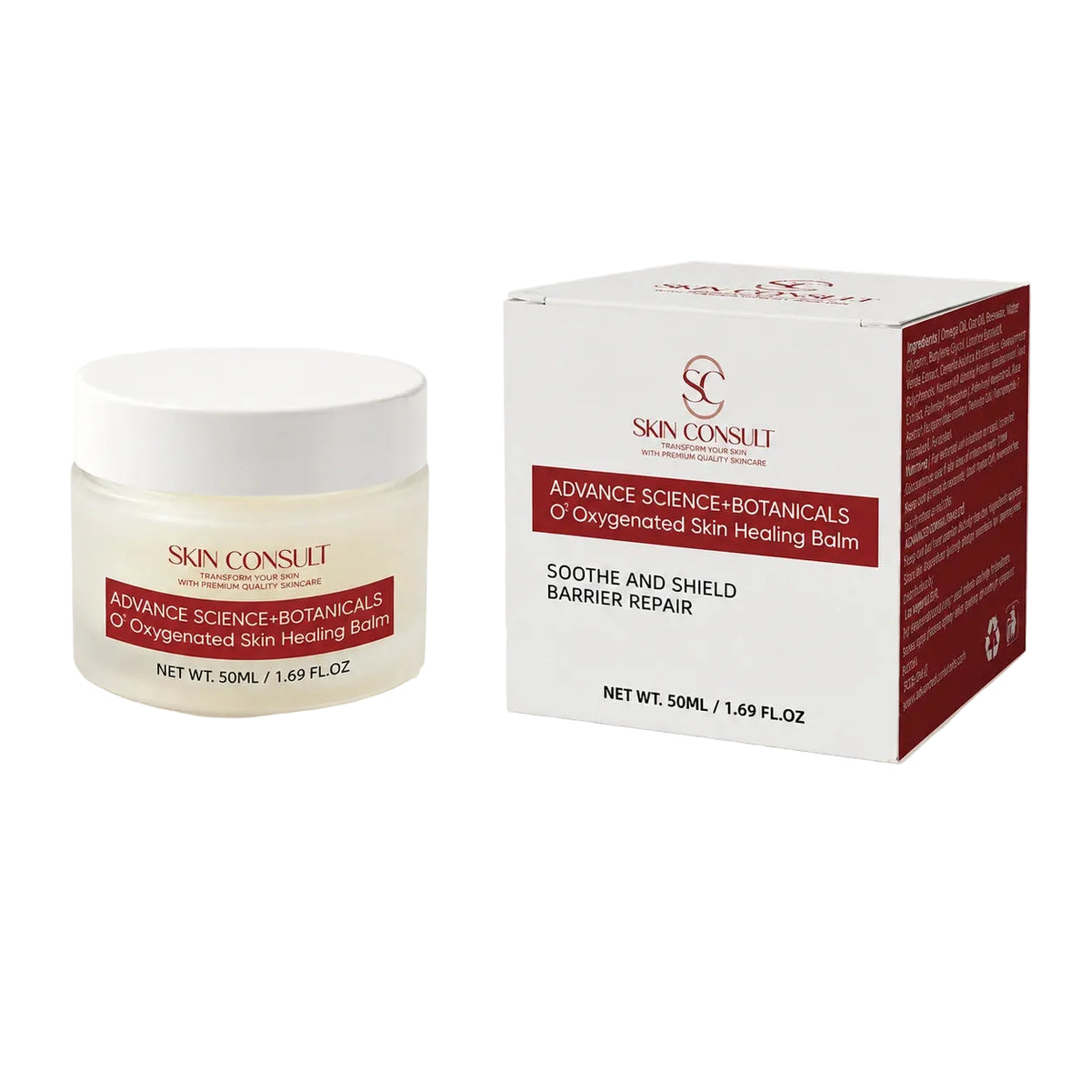 O3 Oxygenated Skin Healing Balm | Barrier Repair, Microbiome Balance & Skin Healing | 50ml