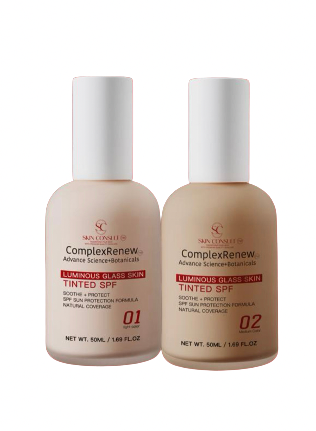 Luminous Glass Skin Tinted SPF